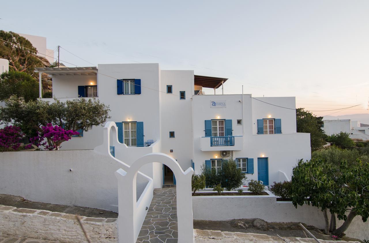 Athena Rooms Chora Exterior foto
