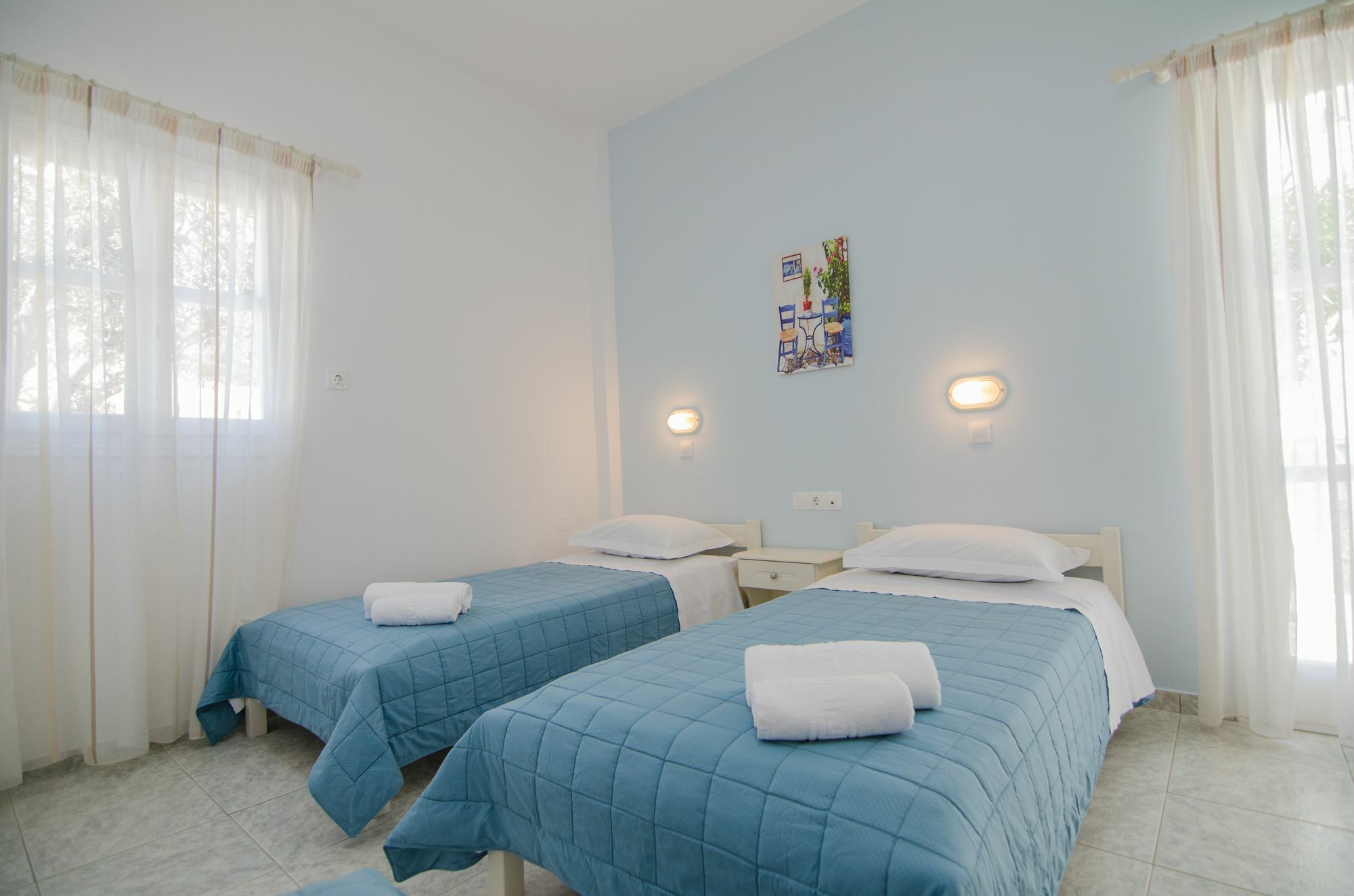 Athena Rooms Chora Exterior foto